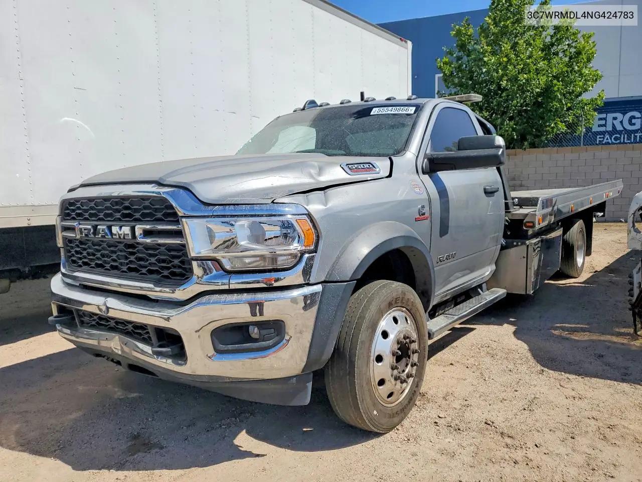2022 Ram 5500 VIN: 3C7WRMDL4NG424783 Lot: 55549866