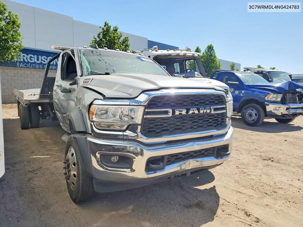 2022 Ram 5500 VIN: 3C7WRMDL4NG424783 Lot: 55549866