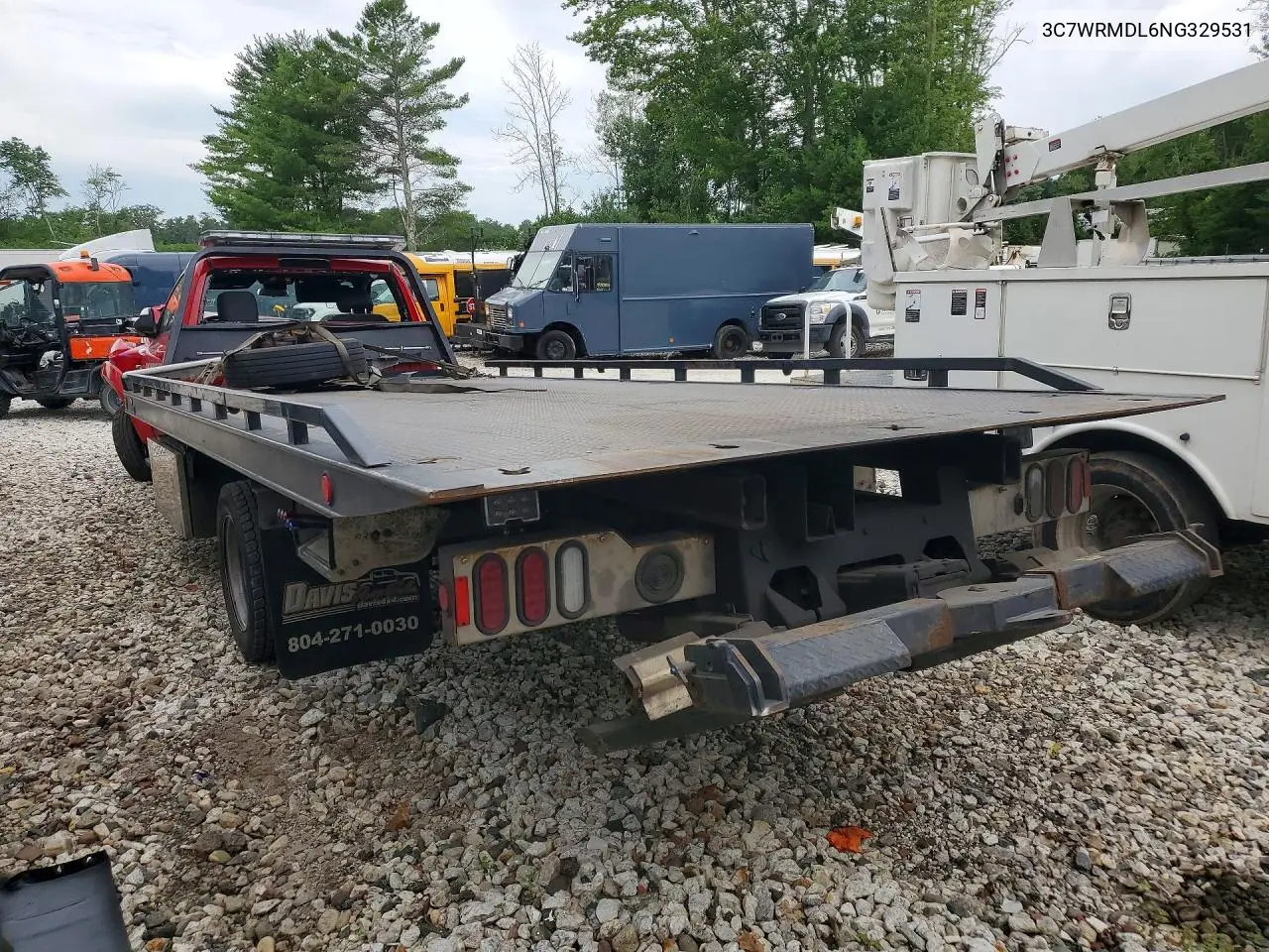 2022 Ram 5500 VIN: 3C7WRMDL6NG329531 Lot: 59623406