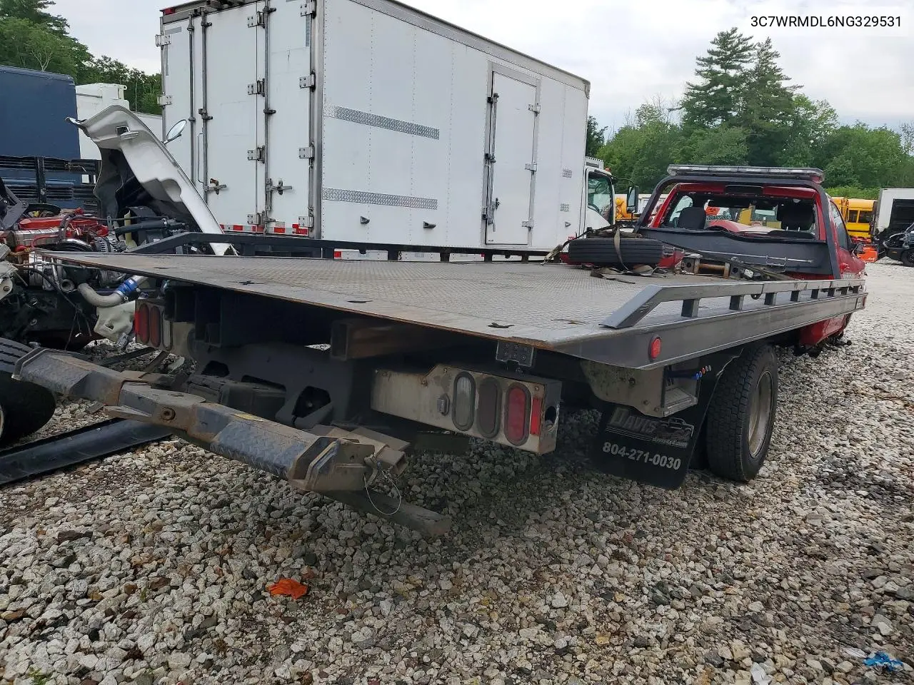 2022 Ram 5500 VIN: 3C7WRMDL6NG329531 Lot: 59623406