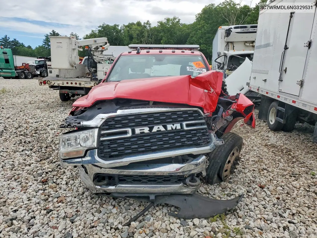 2022 Ram 5500 VIN: 3C7WRMDL6NG329531 Lot: 59623406