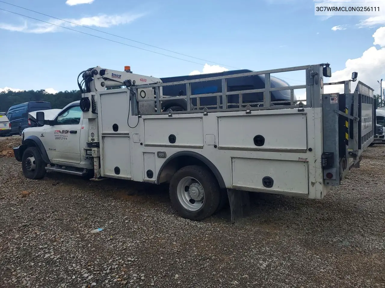 2022 Ram 5500 VIN: 3C7WRMCL0NG256111 Lot: 59671386