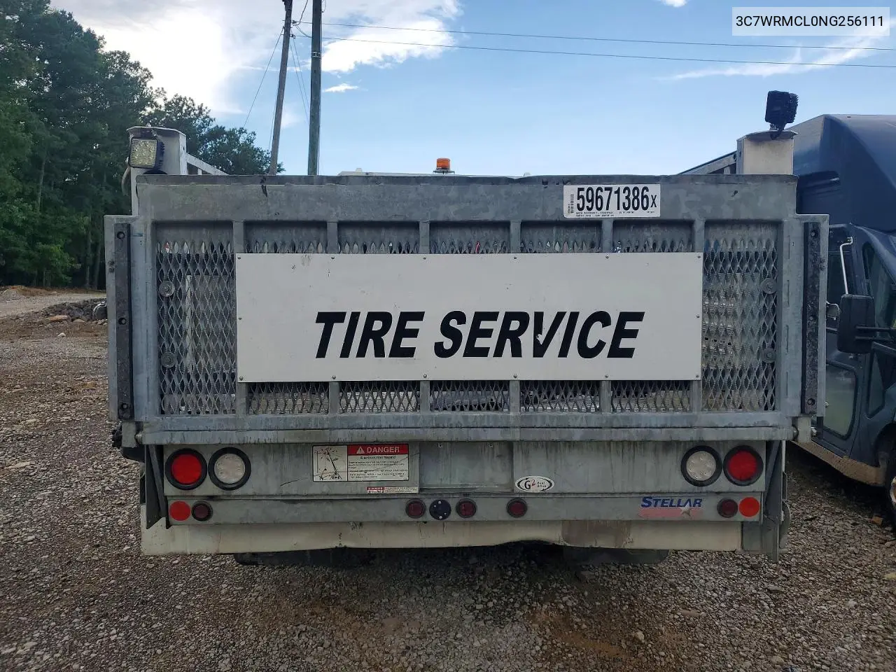 2022 Ram 5500 VIN: 3C7WRMCL0NG256111 Lot: 59671386