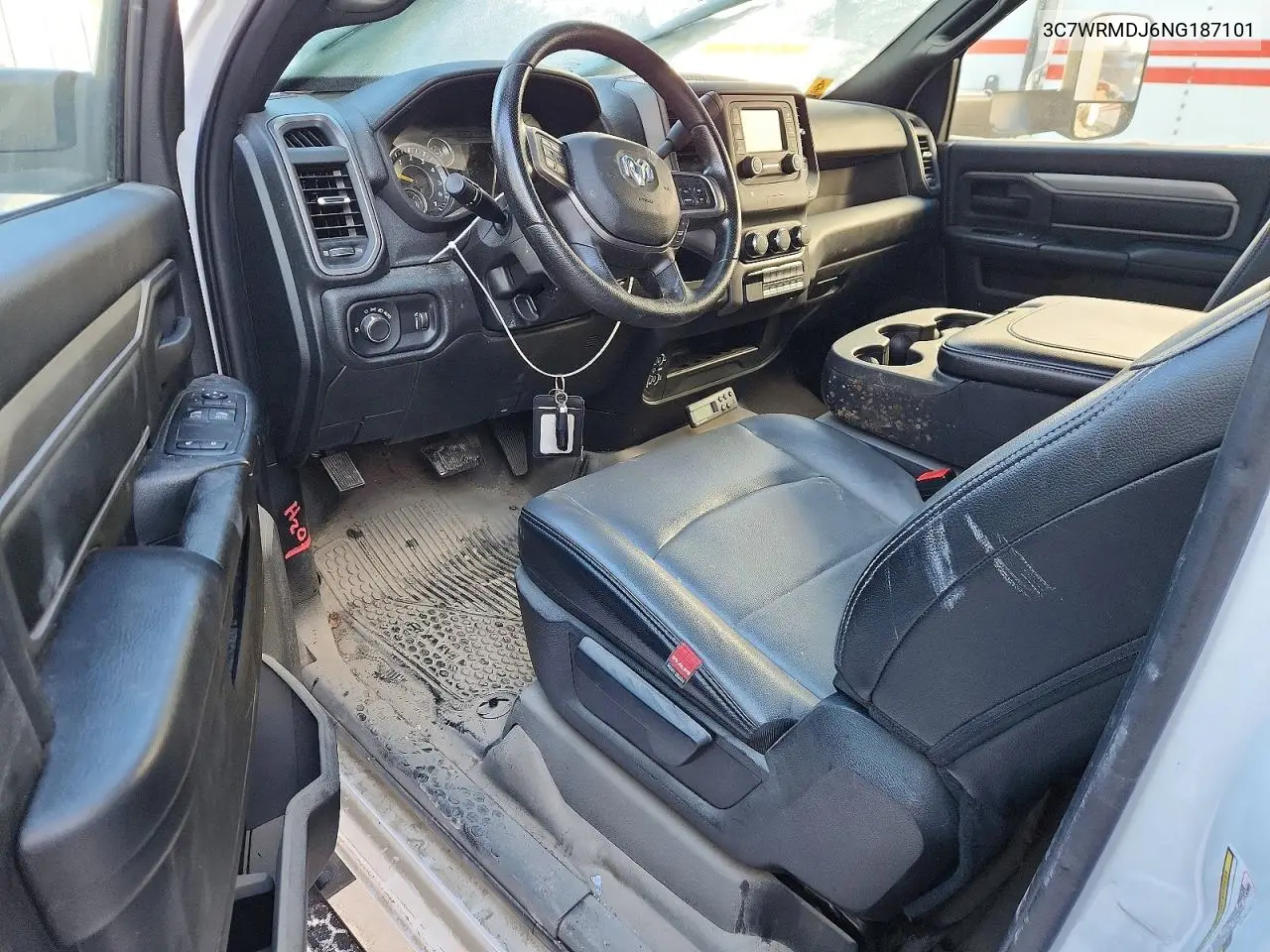 2022 Ram 5500 Refrigerated Box Truck 6.4L V8 VIN: 3C7WRMDJ6NG187101 Lot: 72216035