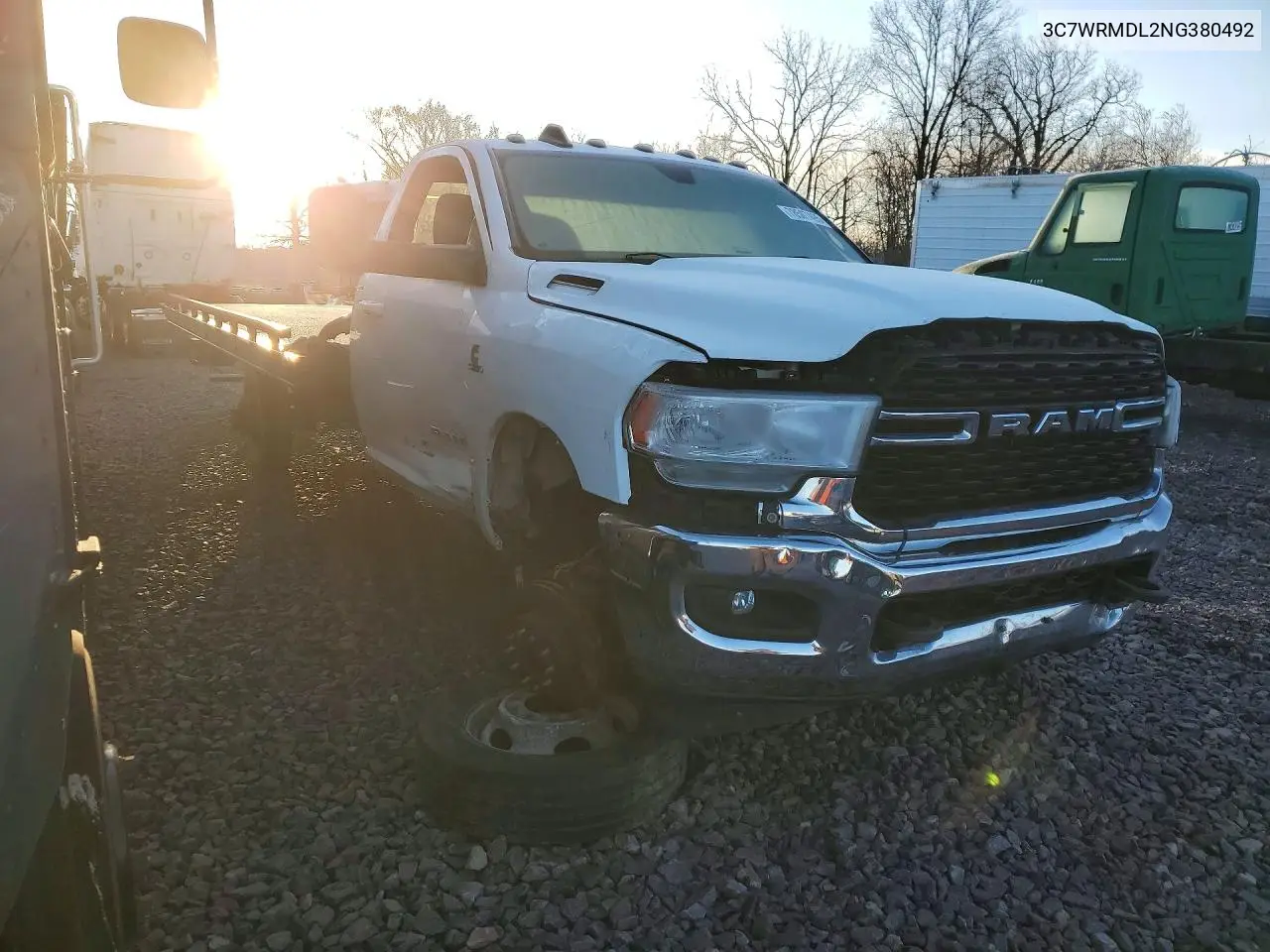 2022 Ram 5500 VIN: 3C7WRMDL2NG380492 Lot: 78507495