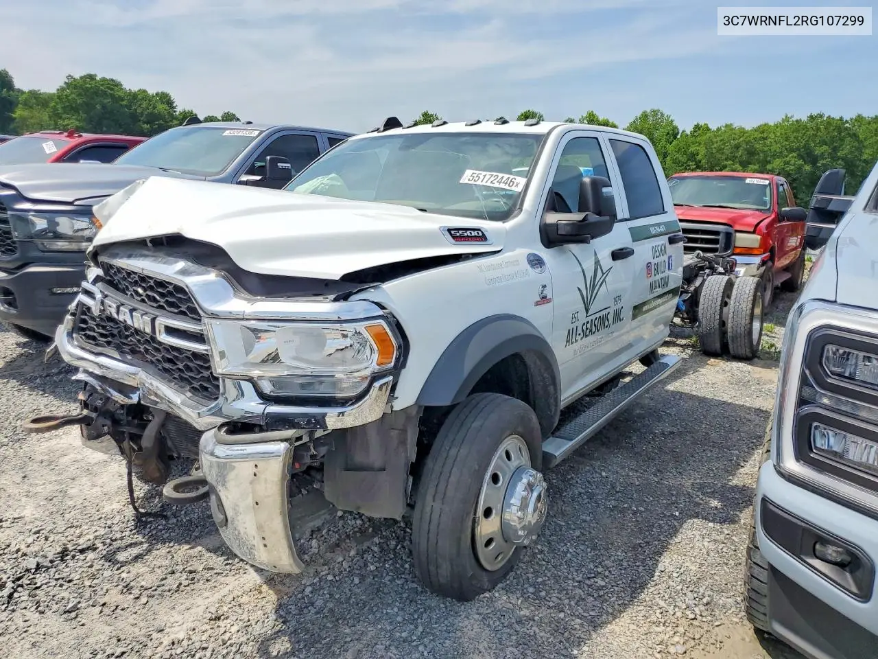 2024 Ram 5500 VIN: 3C7WRNFL2RG107299 Lot: 55172446