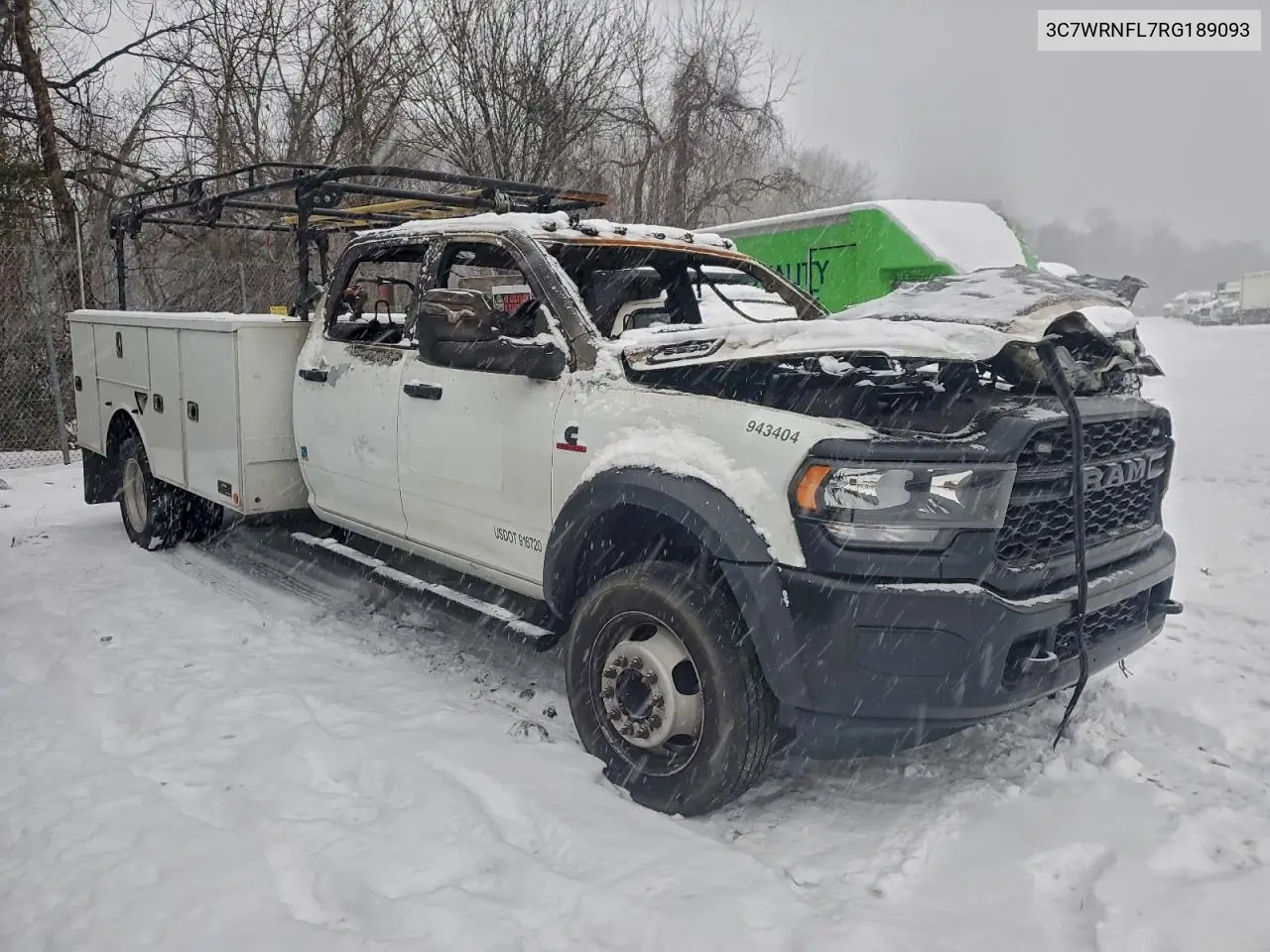 2024 Ram 5500 - Utility / Service Truck VIN: 3C7WRNFL7RG189093 Lot: 96833025