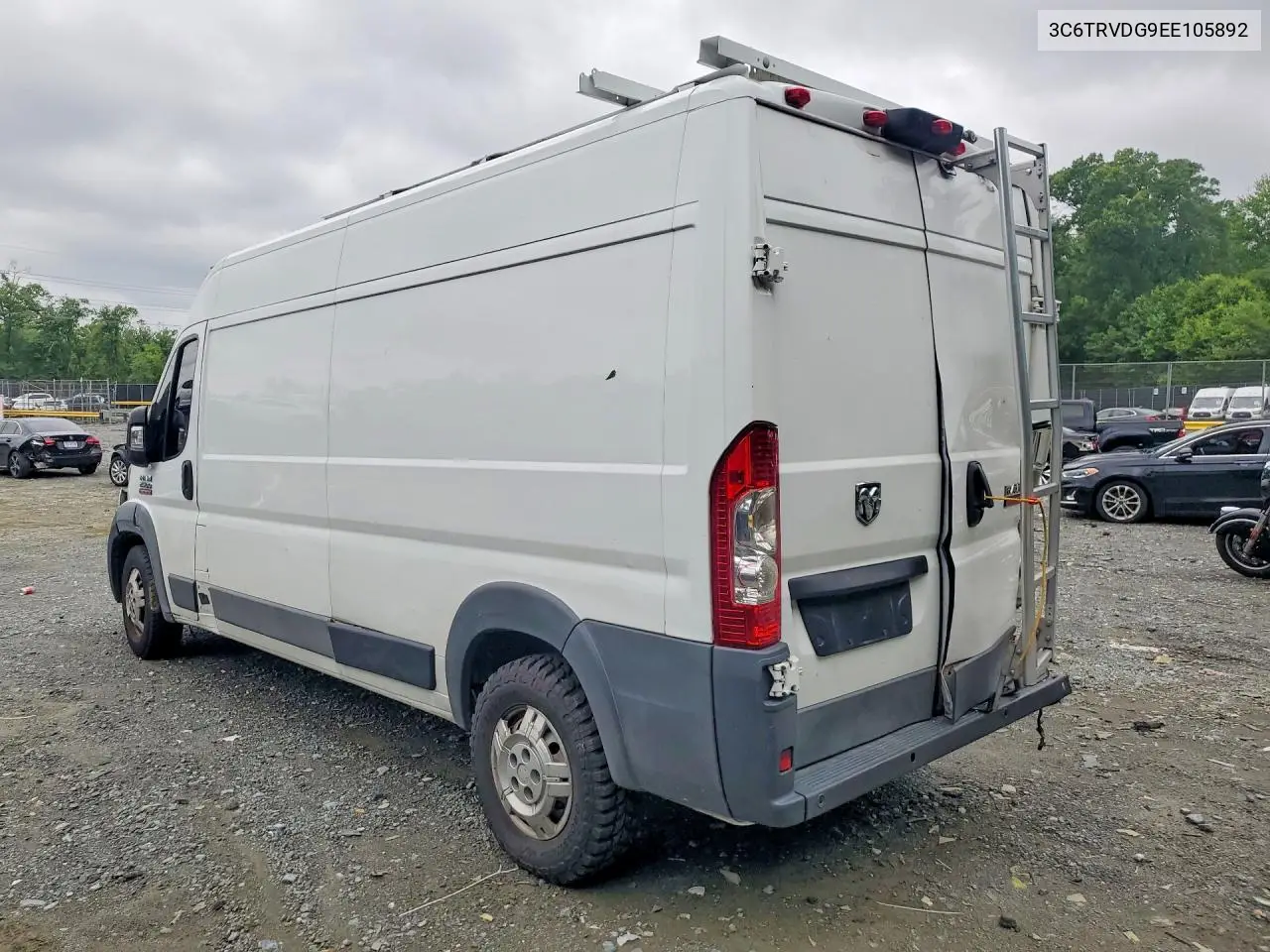 2014 Ram Promaster 2500 2500 High VIN: 3C6TRVDG9EE105892 Lot: 57176326