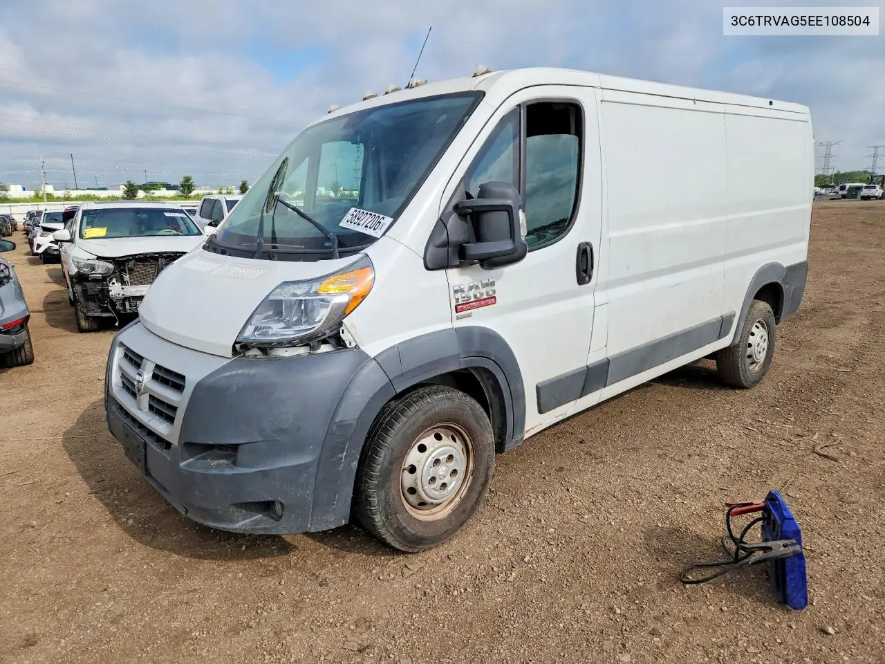 2014 Ram Promaster 1500 Delivery Van VIN: 3C6TRVAG5EE108504 Lot: 58927206