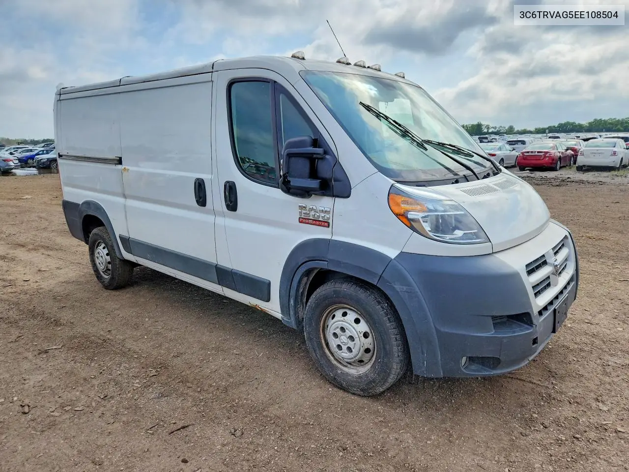 2014 Ram Promaster 1500 Delivery Van VIN: 3C6TRVAG5EE108504 Lot: 58927206