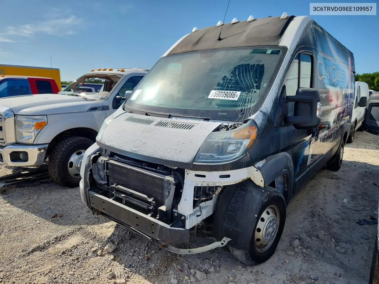 2014 Ram Promaster 2500 2500 High VIN: 3C6TRVDG9EE109957 Lot: 59809086