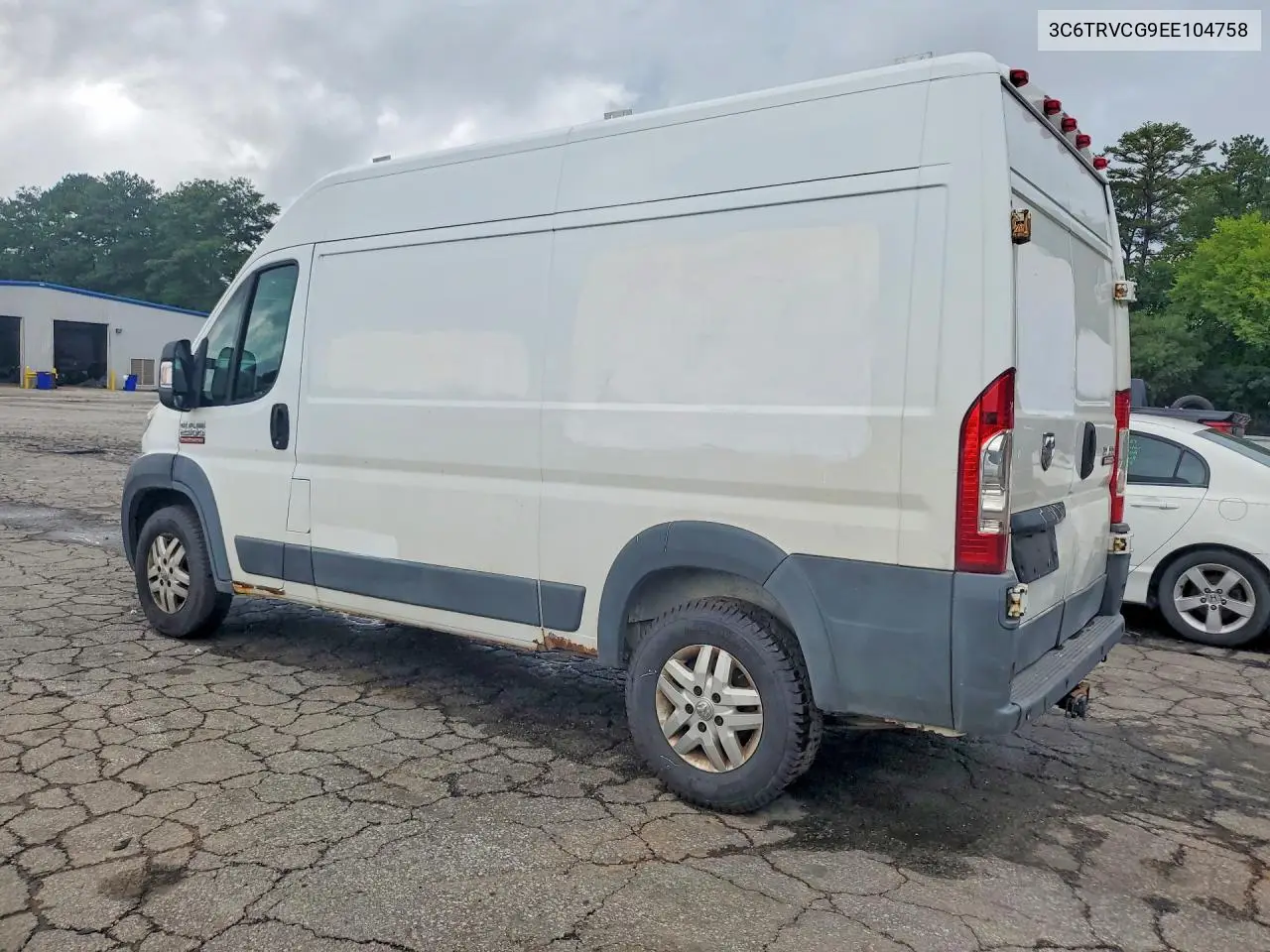 2014 Ram Promaster 2500 2500 High VIN: 3C6TRVCG9EE104758 Lot: 60413056