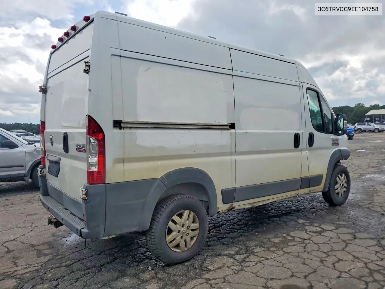2014 Ram Promaster 2500 2500 High VIN: 3C6TRVCG9EE104758 Lot: 60413056