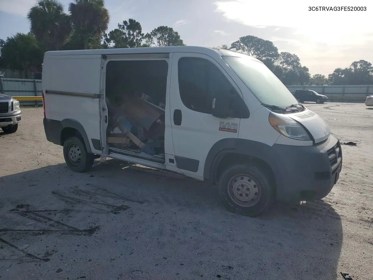 2015 Ram Promaster 1500 1500 Standard VIN: 3C6TRVAG3FE520003 Lot: 60639936