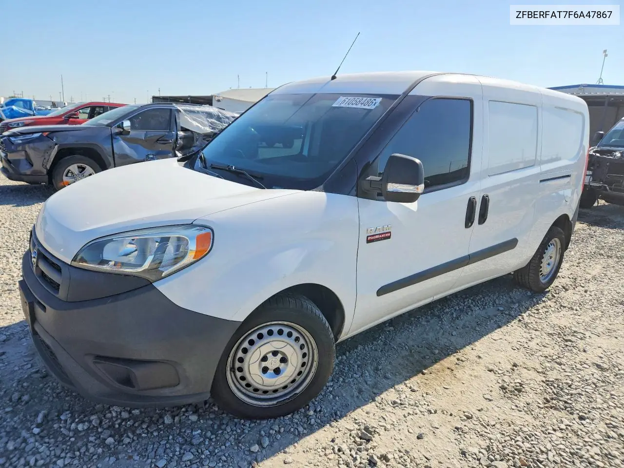 2015 Ram Promaster City VIN: ZFBERFAT7F6A47867 Lot: 61058486