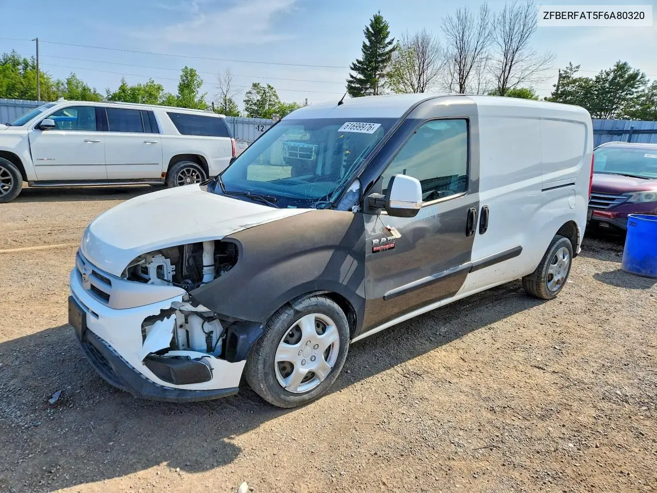 2015 Ram Promaster City VIN: ZFBERFAT5F6A80320 Lot: 61699976