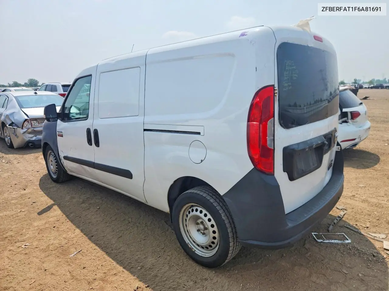 2015 Ram Promaster City VIN: ZFBERFAT1F6A81691 Lot: 61707326
