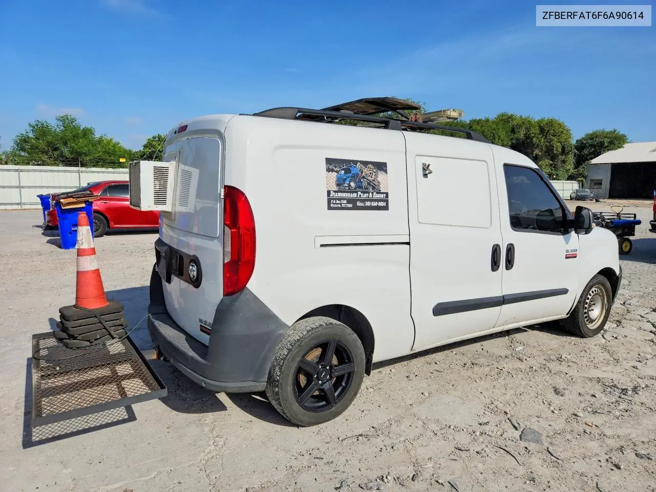 2015 Ram Promaster City VIN: ZFBERFAT6F6A90614 Lot: 62042526