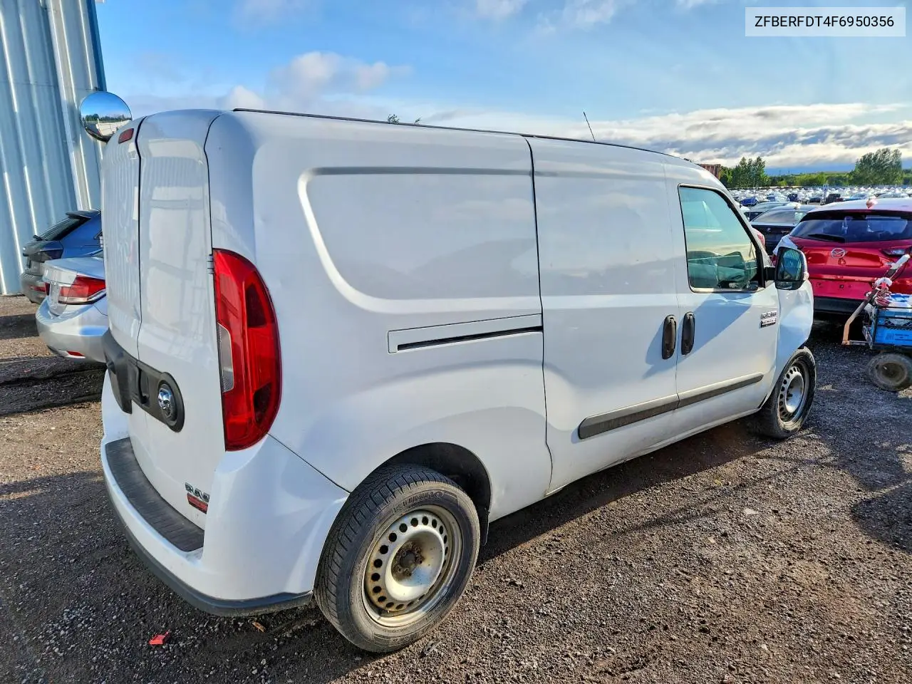 2015 Ram Promaster City Tradesman Slt VIN: ZFBERFDT4F6950356 Lot: 85962955