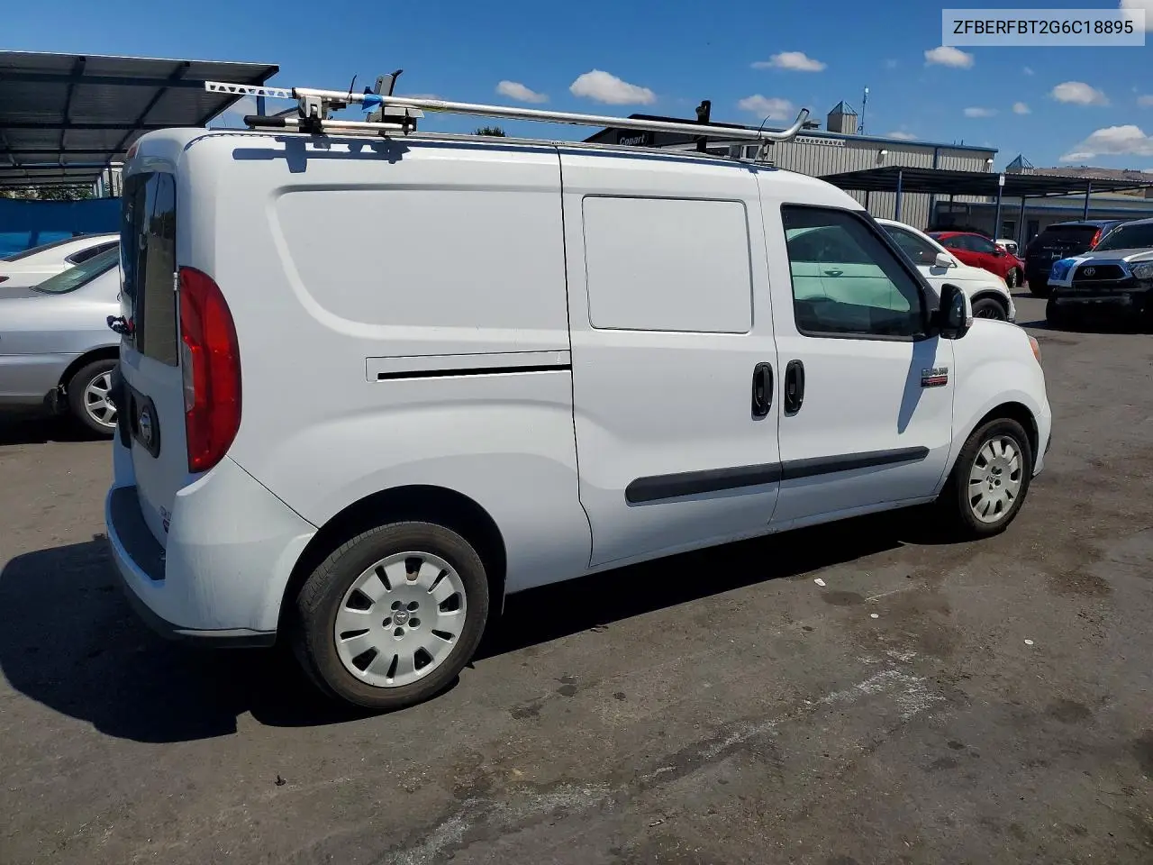 2016 Ram Promaster City Slt VIN: ZFBERFBT2G6C18895 Lot: 56691486