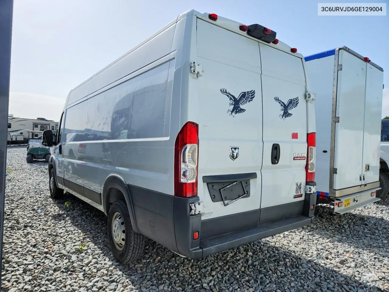 2016 Ram Promaster 3500 Delivery Van VIN: 3C6URVJD6GE129004 Lot: 59913336