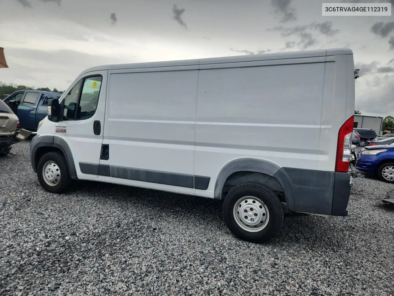 2016 Ram Promaster 1500 Delivery Van VIN: 3C6TRVAG4GE112319 Lot: 61143636