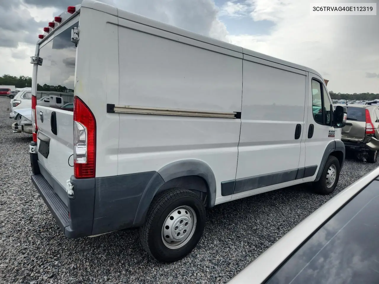 2016 Ram Promaster 1500 Delivery Van VIN: 3C6TRVAG4GE112319 Lot: 61143636