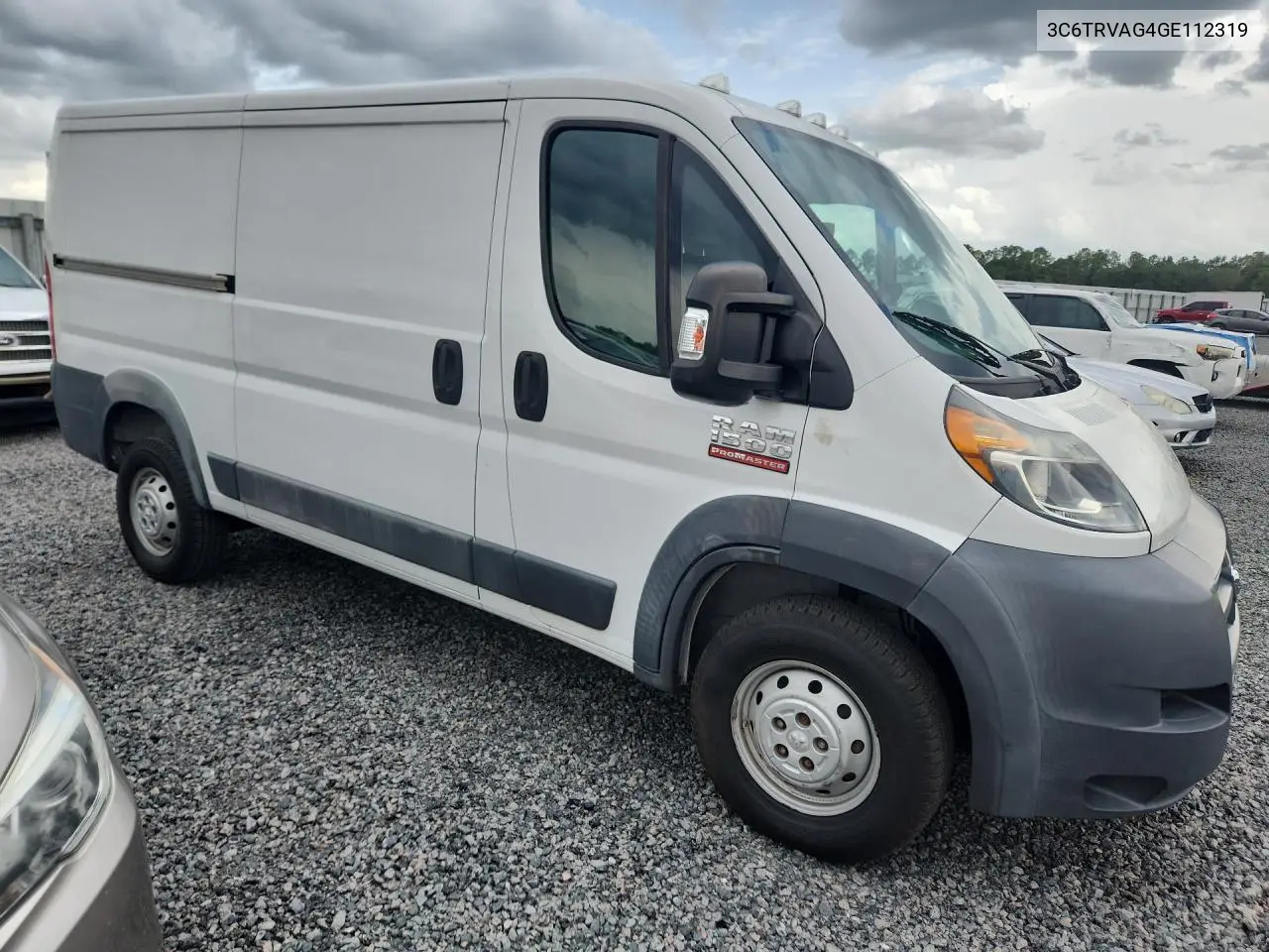 2016 Ram Promaster 1500 Delivery Van VIN: 3C6TRVAG4GE112319 Lot: 61143636