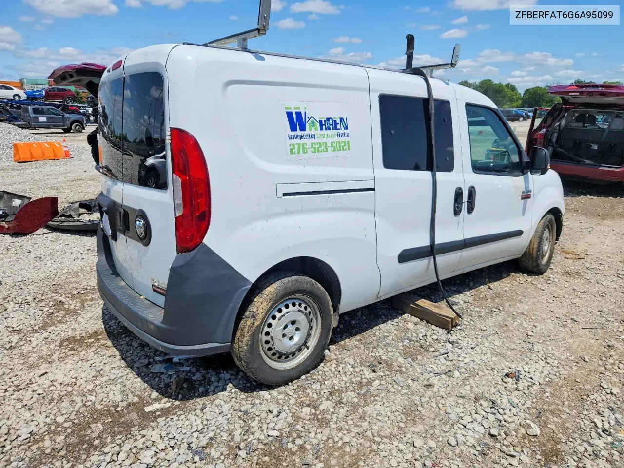 2016 Ram Promaster City VIN: ZFBERFAT6G6A95099 Lot: 61669996