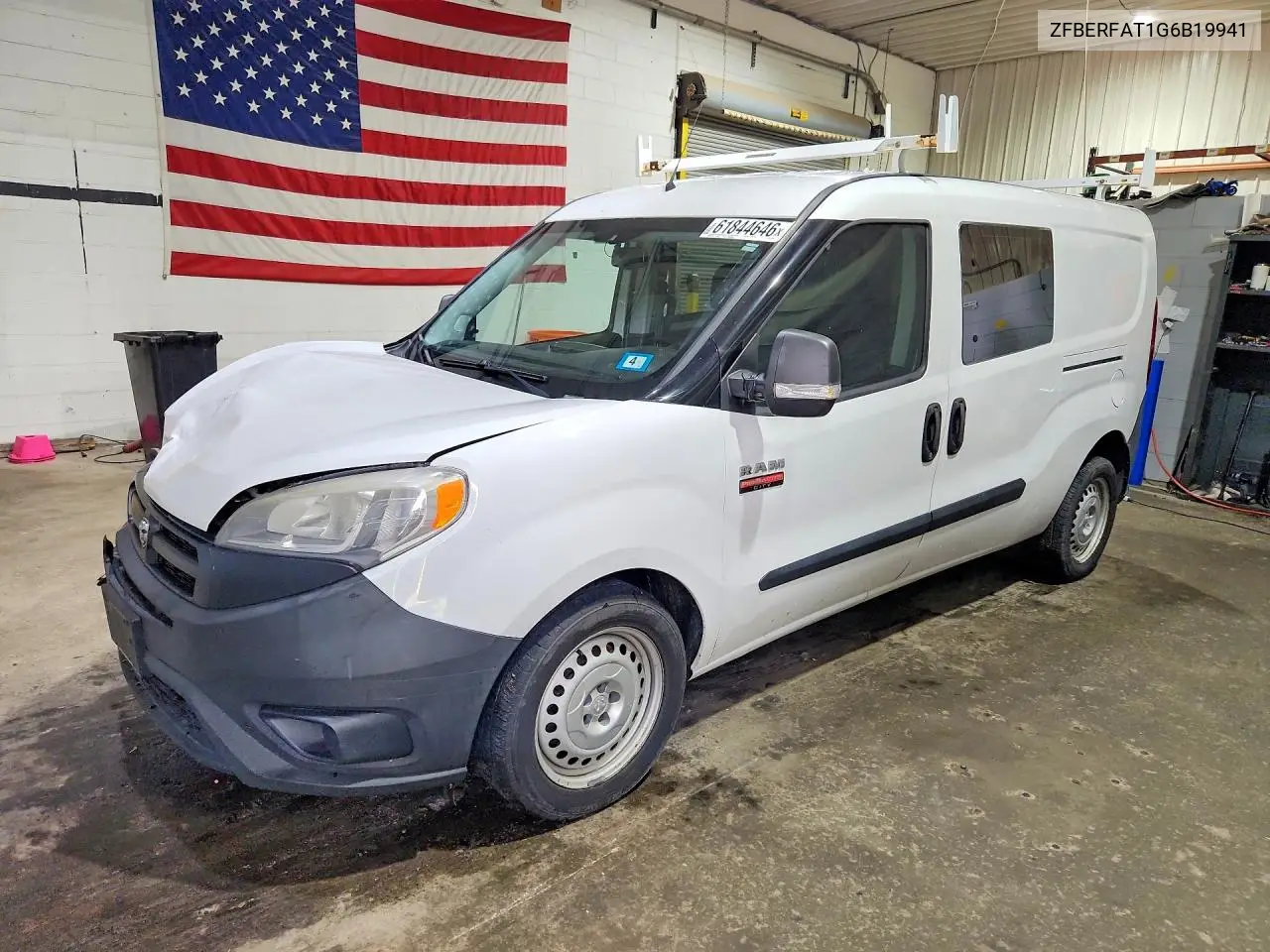 2016 Ram Promaster City VIN: ZFBERFAT1G6B19941 Lot: 61844646
