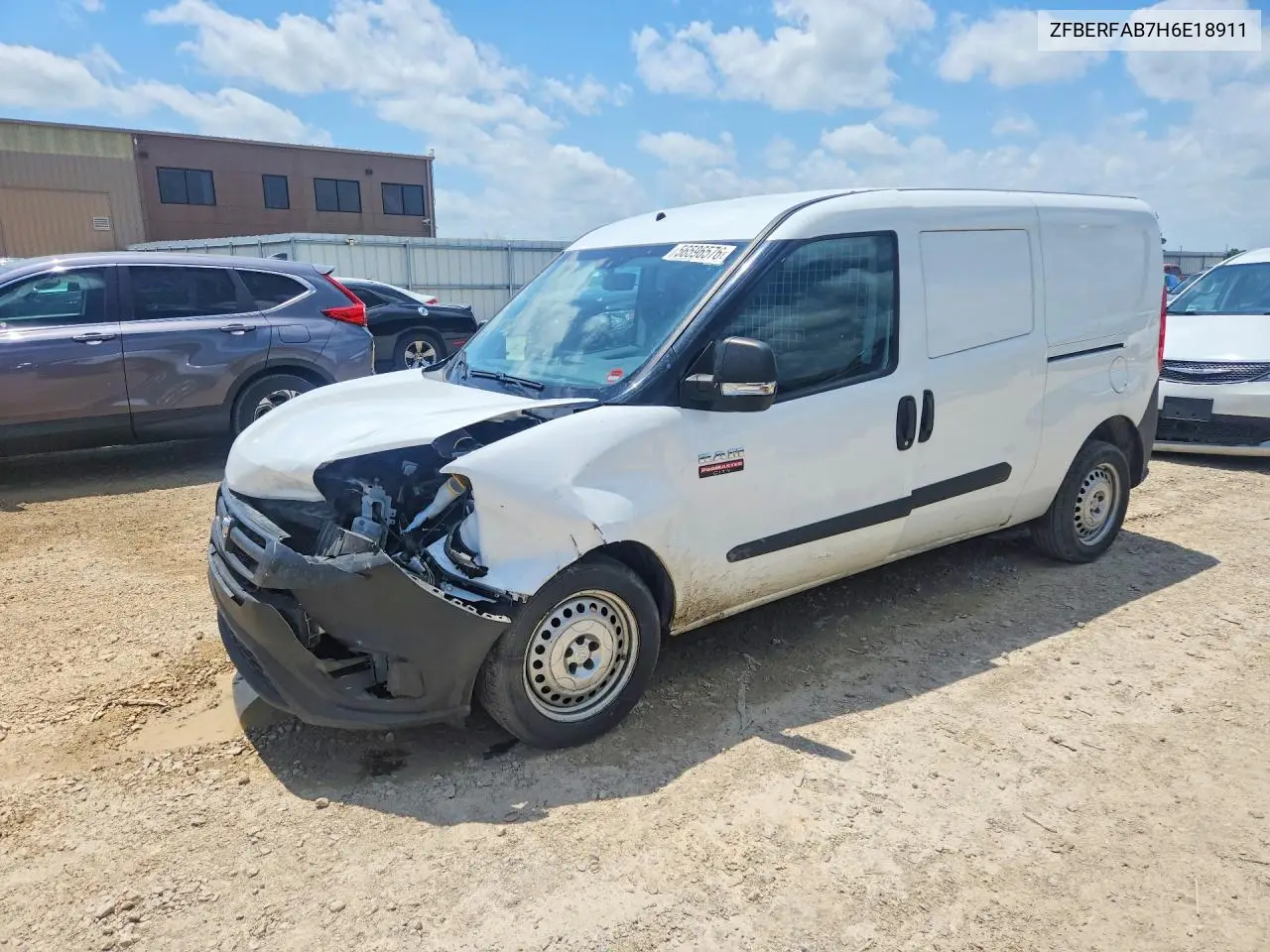 2017 Ram Promaster City VIN: ZFBERFAB7H6E18911 Lot: 56596576