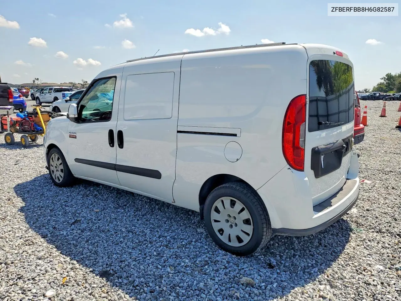 2017 Ram Promaster City Slt VIN: ZFBERFBB8H6G82587 Lot: 58923516