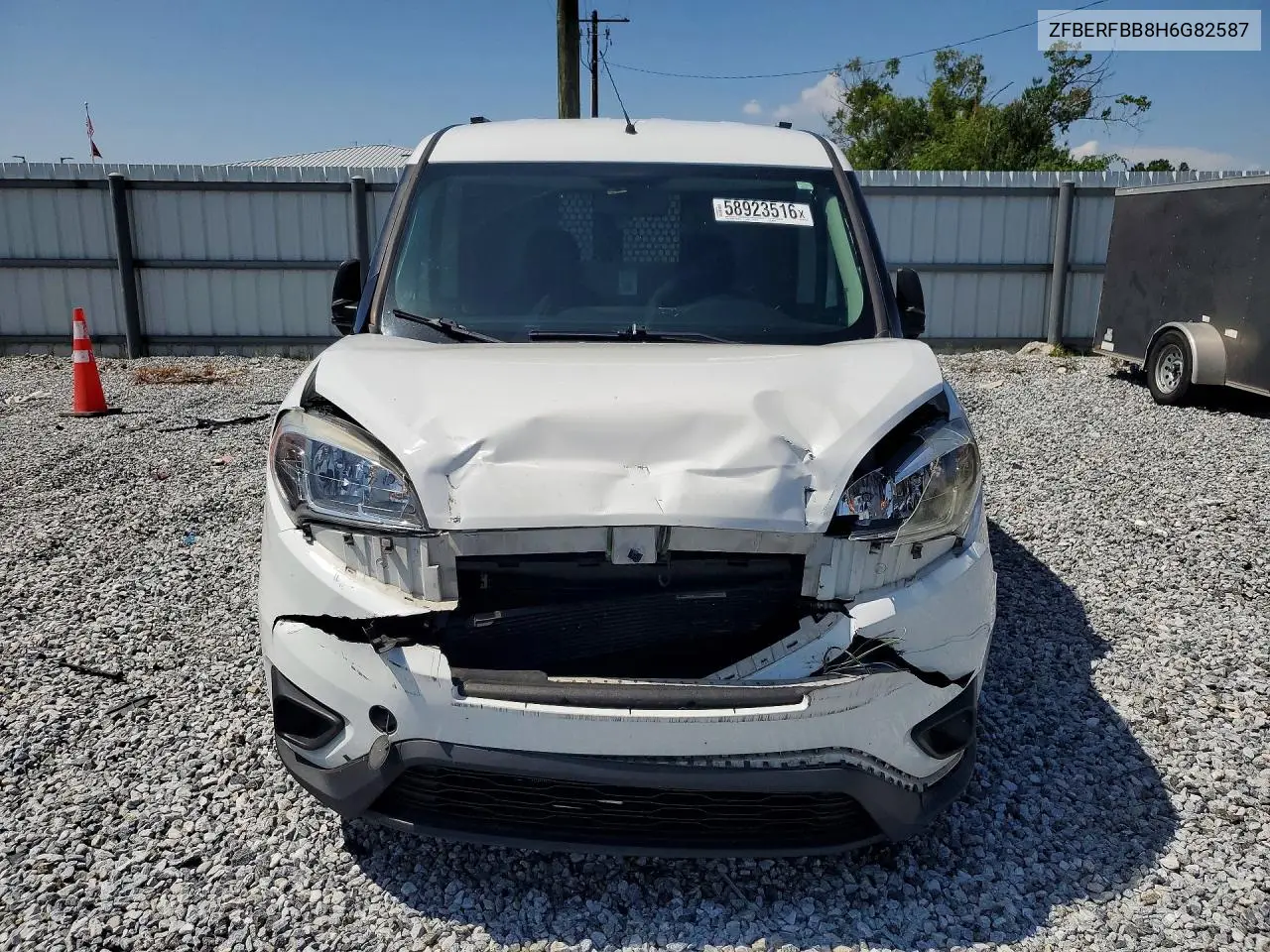 2017 Ram Promaster City Slt VIN: ZFBERFBB8H6G82587 Lot: 58923516