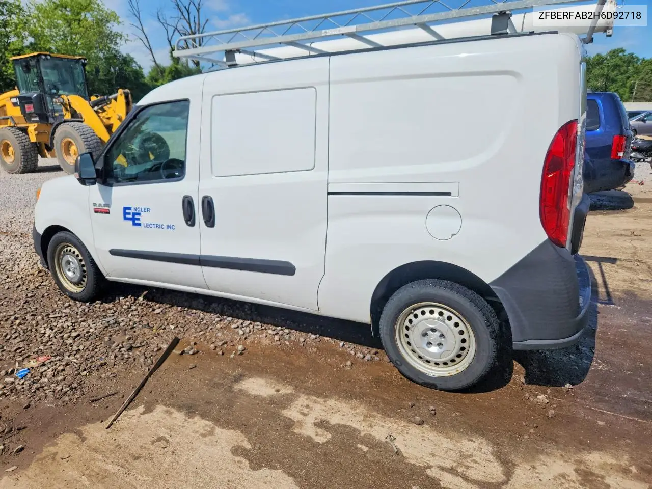 2017 Ram Promaster City St VIN: ZFBERFAB2H6D92718 Lot: 59291916