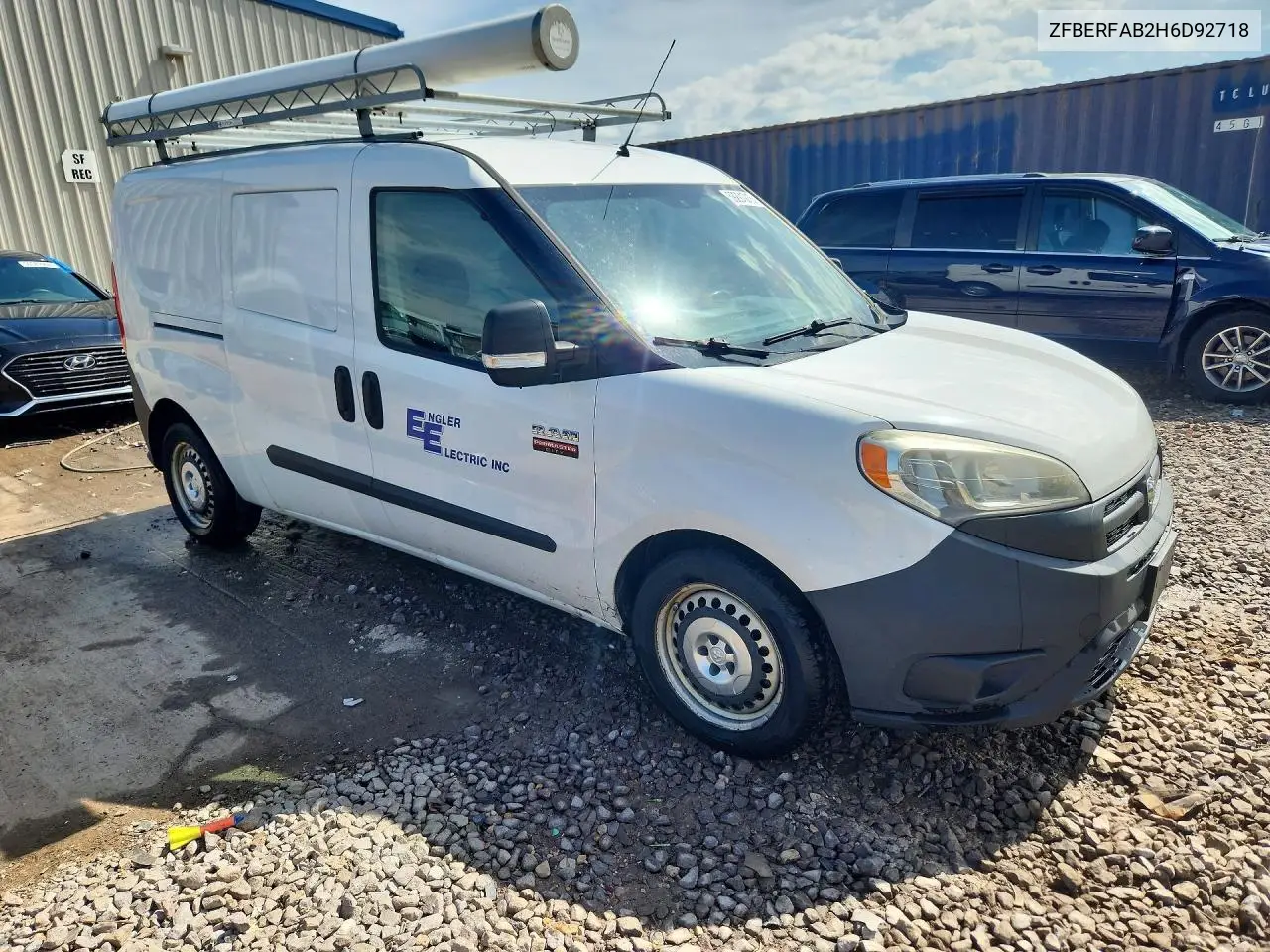2017 Ram Promaster City St VIN: ZFBERFAB2H6D92718 Lot: 59291916