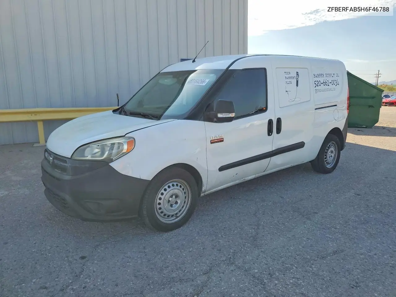 2017 Ram Promaster City VIN: ZFBERFAB5H6F46788 Lot: 60164266