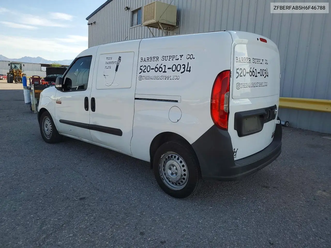 2017 Ram Promaster City VIN: ZFBERFAB5H6F46788 Lot: 60164266