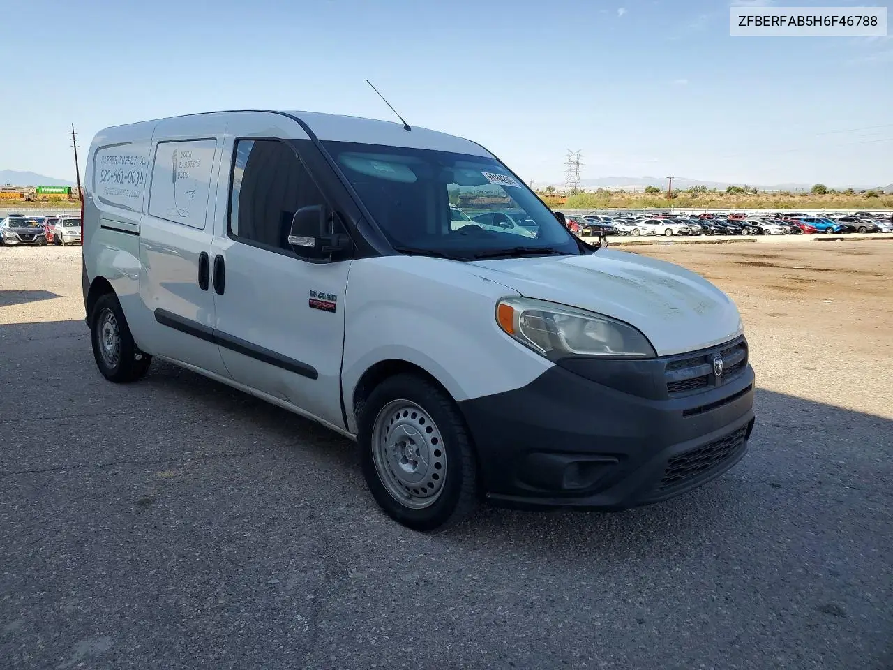 2017 Ram Promaster City VIN: ZFBERFAB5H6F46788 Lot: 60164266