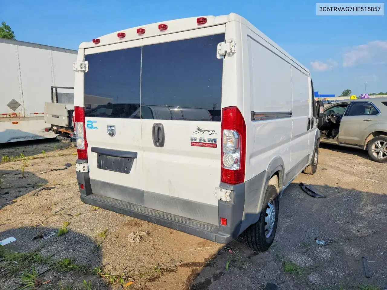 2017 Ram Promaster 1500 Delivery Van VIN: 3C6TRVAG7HE515857 Lot: 60192286
