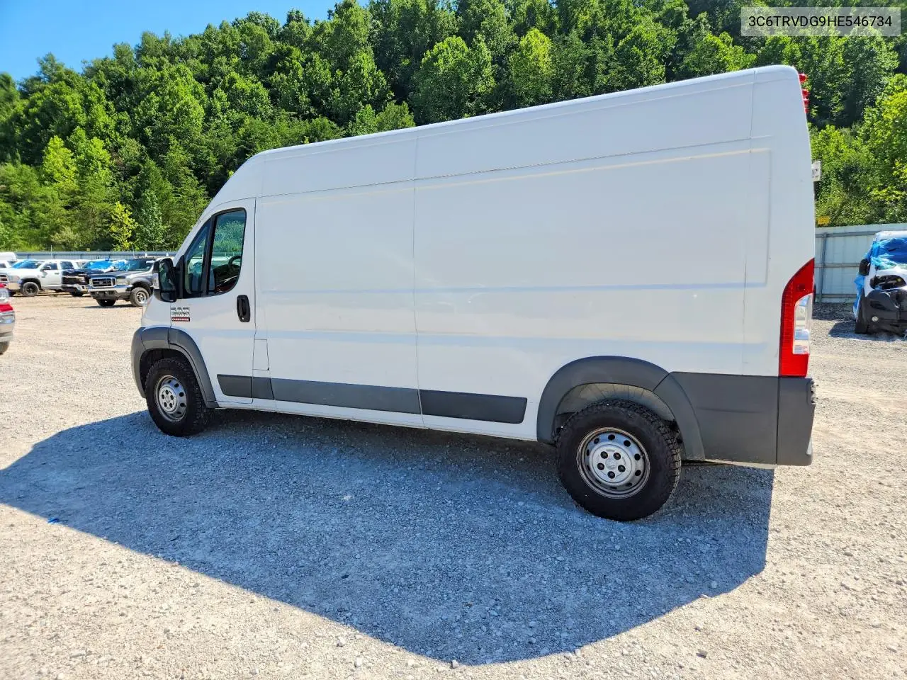 2017 Ram Promaster 2500 2500 High VIN: 3C6TRVDG9HE546734 Lot: 60443166