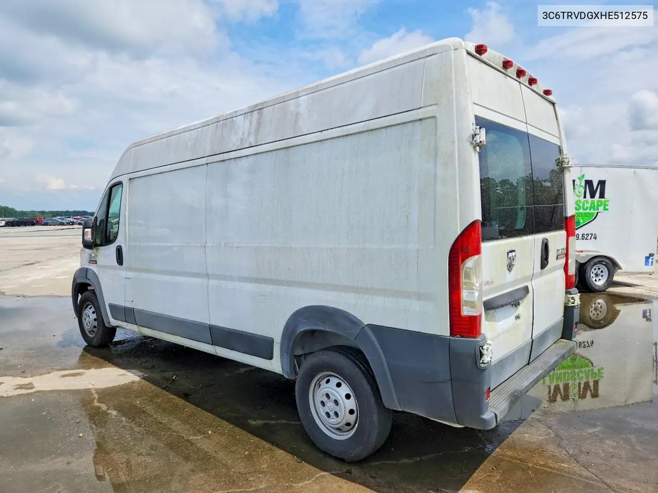 2017 Ram Promaster 2500 Delivery Van VIN: 3C6TRVDGXHE512575 Lot: 60765016