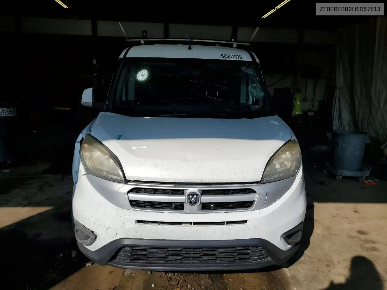 2017 Ram Promaster City Slt VIN: ZFBERFBB2H6D57613 Lot: 60861976