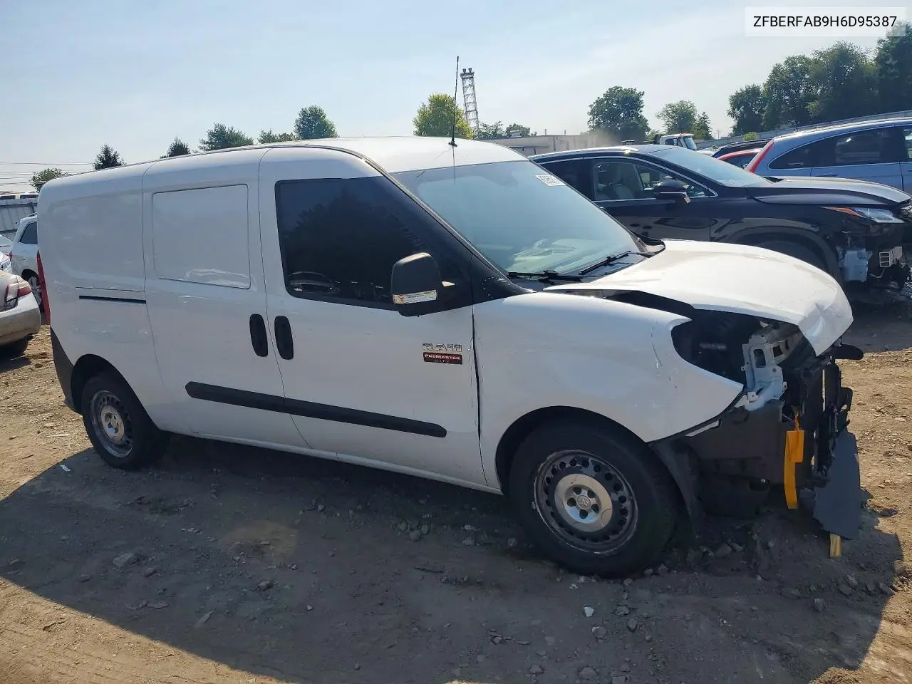 2017 Ram Promaster City VIN: ZFBERFAB9H6D95387 Lot: 60955216