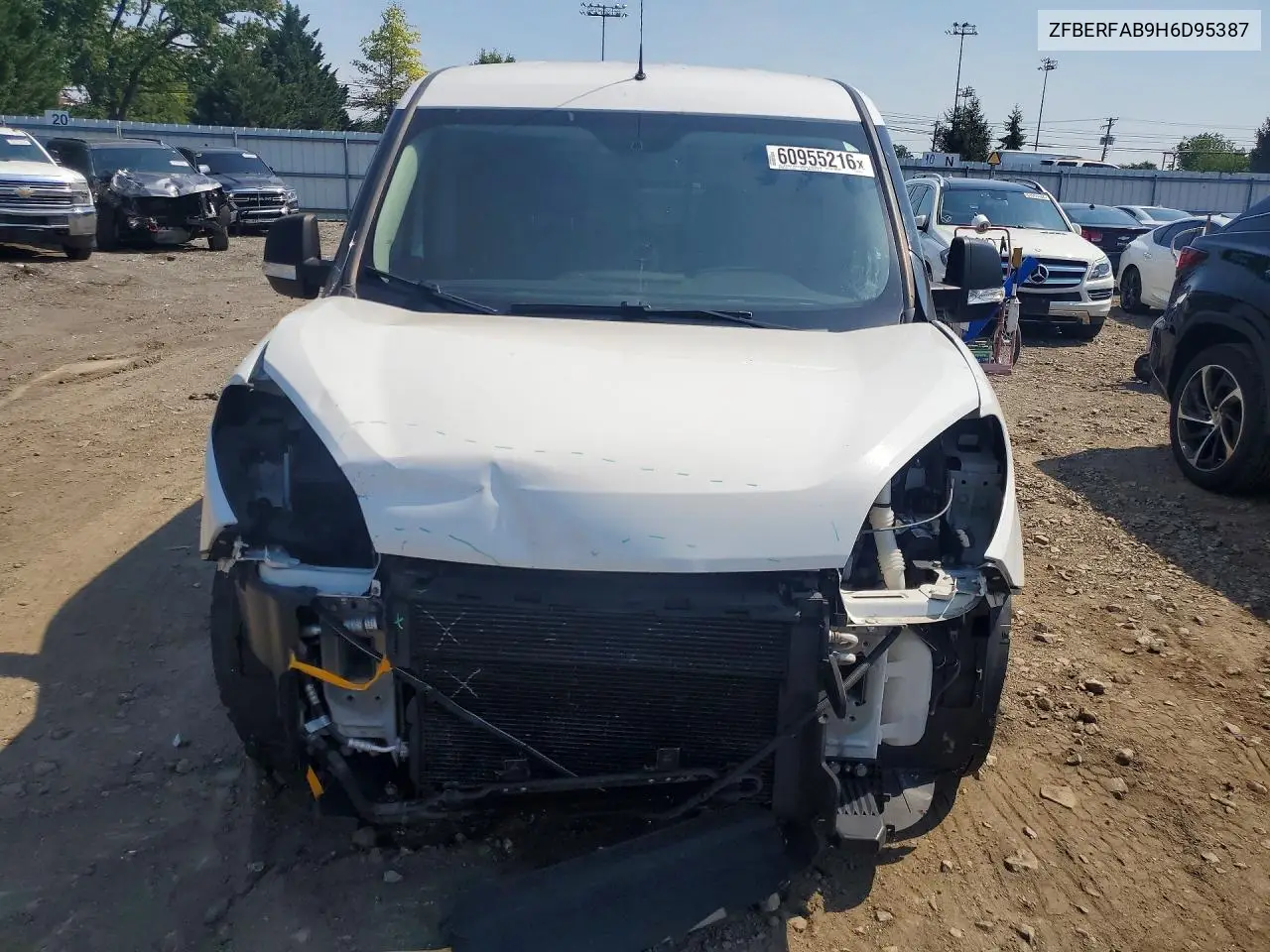 2017 Ram Promaster City VIN: ZFBERFAB9H6D95387 Lot: 60955216
