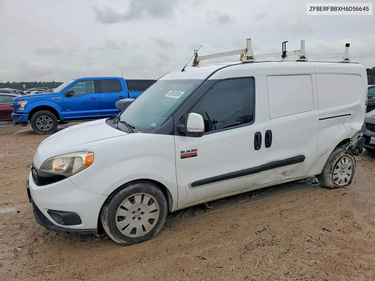 2017 Ram Promaster City Slt VIN: ZFBERFBBXH6D56645 Lot: 60959596