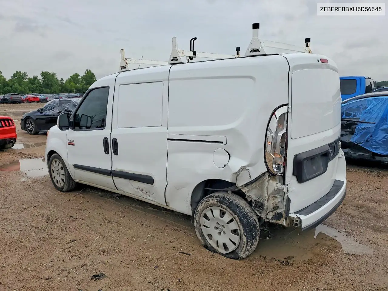 2017 Ram Promaster City Slt VIN: ZFBERFBBXH6D56645 Lot: 60959596