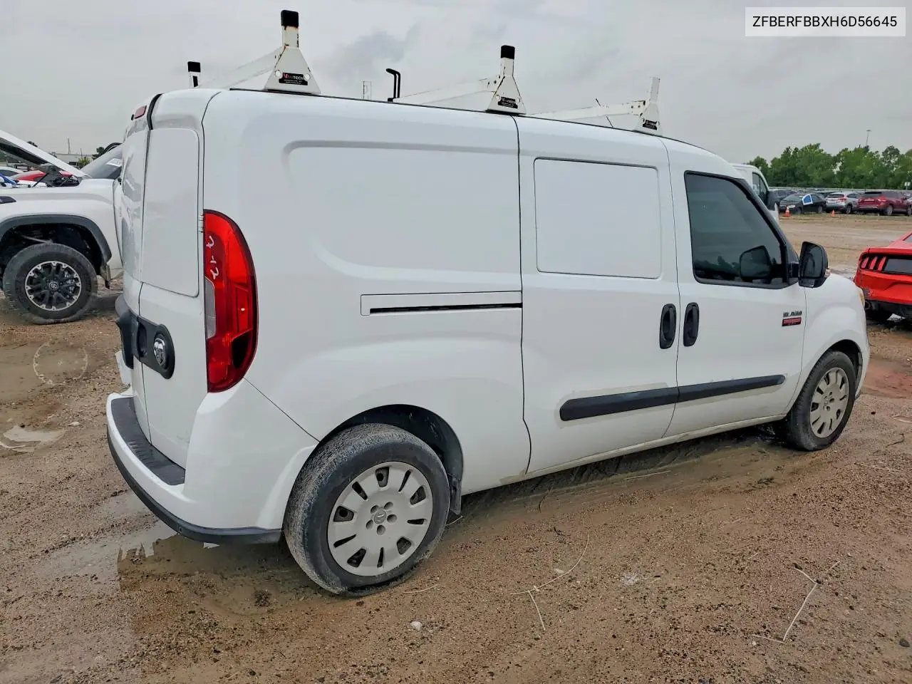 2017 Ram Promaster City Slt VIN: ZFBERFBBXH6D56645 Lot: 60959596