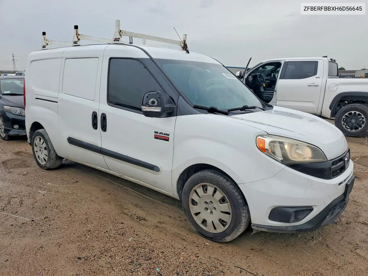 2017 Ram Promaster City Slt VIN: ZFBERFBBXH6D56645 Lot: 60959596