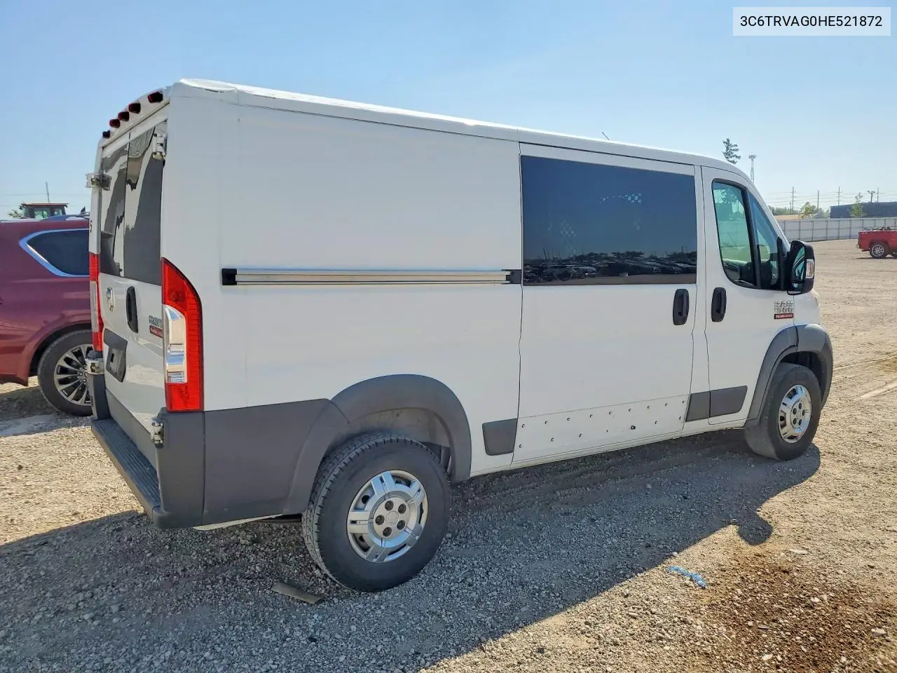 2017 Ram Promaster 1500 1500 Standard VIN: 3C6TRVAG0HE521872 Lot: 61033636