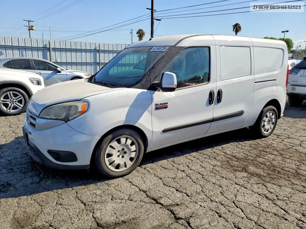 2017 Ram Promaster City Slt VIN: ZFBERFBB5H6E52523 Lot: 61348726